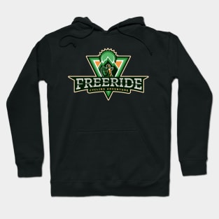 Freeride Cycling adventure for bike lover Hoodie